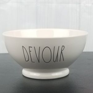 Rae Dunn Ceramic Bowl “DEVOUR”